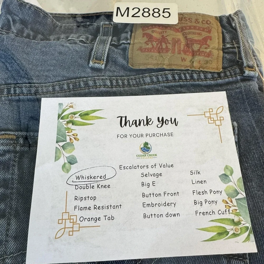 Levis 541 Jeans Mens 40x30 Blue Stretch Denim Athletic Fit Mid Rise Tapered
